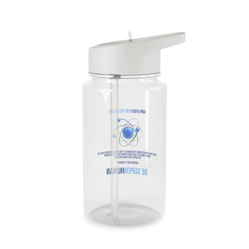 Tritan Water Bottle, Motivational Gym Bottle, Fitness Hydration, Eco-Friendly Sports Flask, Be Superhuman Water Jug